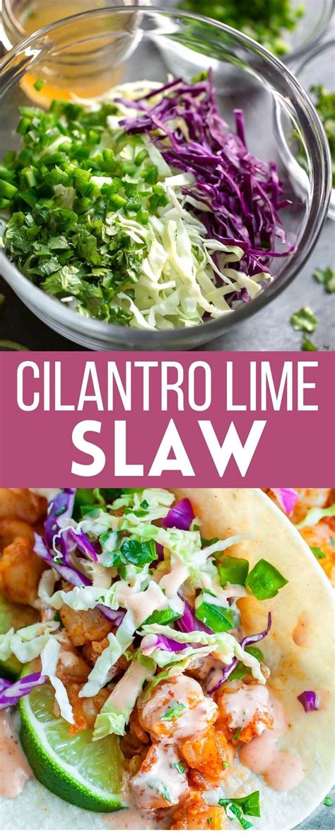 Cilantro Lime Slaw Recipe Peas And Crayons Blog Recipe Slaw Recipes Slaw For Tacos Slaw