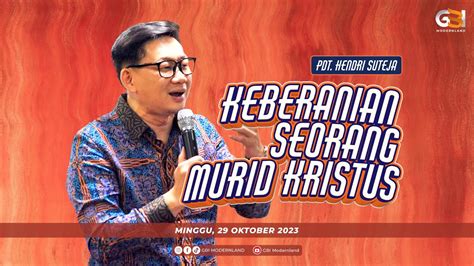 GBI Modernland Ibadah Raya Online 29 Oktober 2023 Pdt Hendri