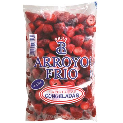 Arroyo Frio Fresas Strawberries Congeladas Pack 4lbs Fruttissimo Market