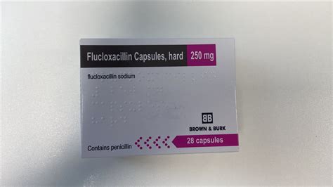 Flucloxacillin Capsules - Brown & Burk