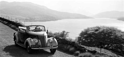 Tour Scotland Old Photographs Vintage Cars Loch Ness Scotland