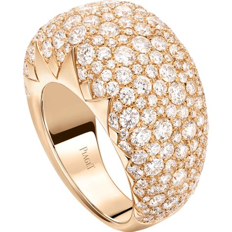 Piaget Rose Gold Diamond Ring G34l3g00