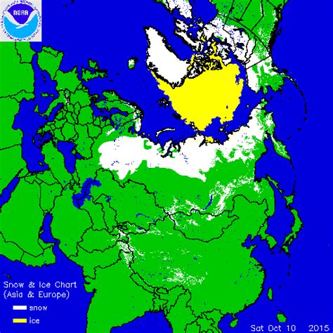 Winter 2016-2017 Siberian Snow Cover Begins To Grow – Weather Updates ...