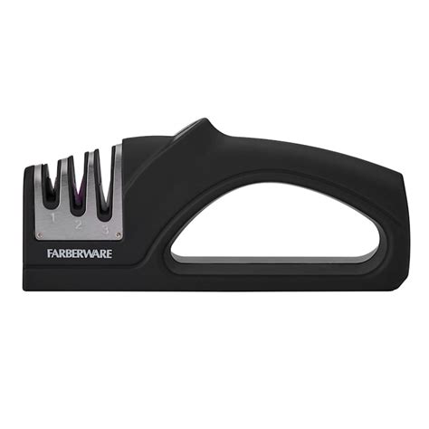 Farberware Edgekeeper 3 Stage Knife Sharpener Black