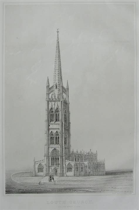 Antique Prints Of Louth Lincolnshire