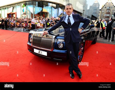 Rowan Atkinson arrives at the premiere of new film Johnny English ...