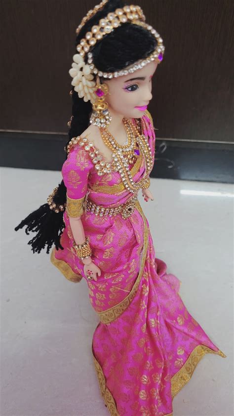 Traditional Saree Wear Barbie Doll Welcome Doll Decor Doll Function