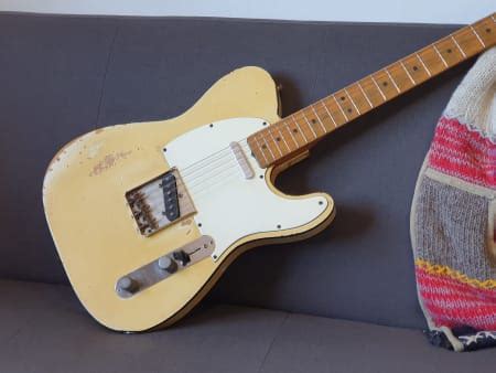 Joel S Vintage Guitars Fender Custom Telecaster Tuxedo Olympic