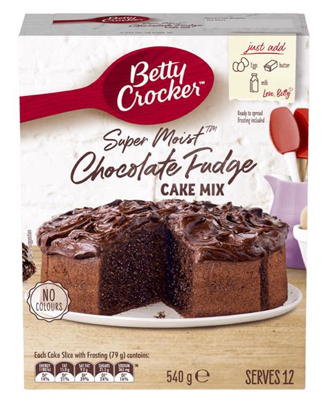 Chocolate Fudge Cake Mix | Baking Products | Betty Crocker AU