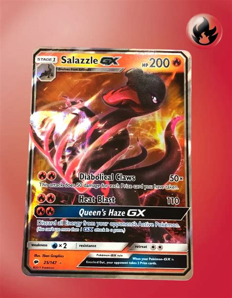 Salazzle Gx Burning Shadows Tcg Coleccionistas