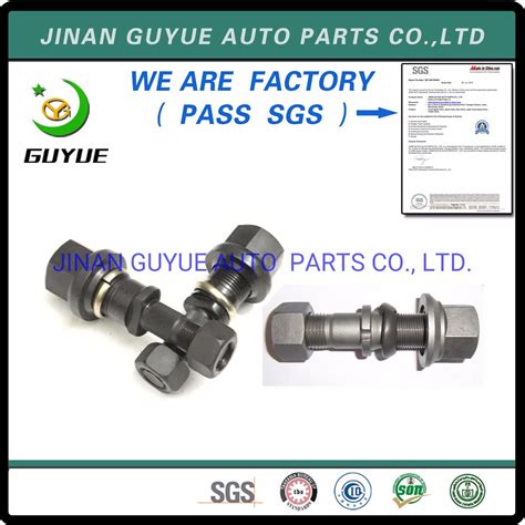 BPW For Fuwa Ror Trailer Spare Parts Conter Bolt BPW Spare Parts