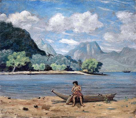 Samoa Painting | Louis M. Eilshemius Oil Paintings