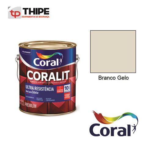 Tinta Esmalte Branco Gelo L Thipe