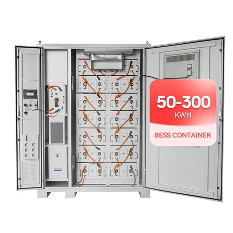 100kw 280ah 215kwh Lithium Ion Battery Integrated Sts Optional Cabinet