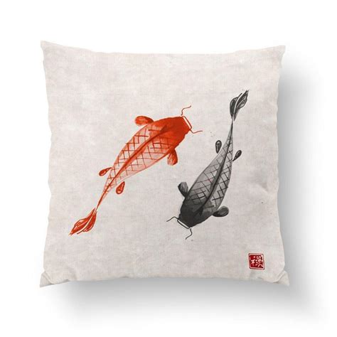 Koi Fish Pillow Fish Pillow Koi Fish Pillows