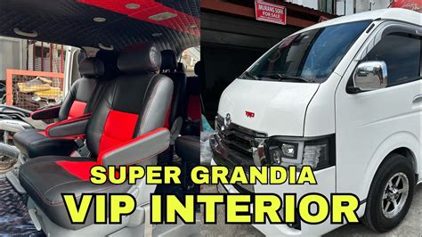 Toyota Super Grandia Vip Interior Installation Youtube