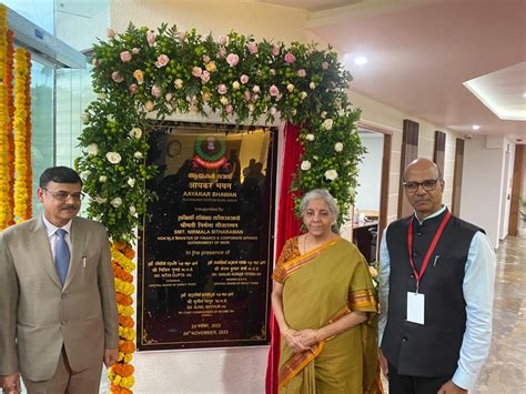 Union Minister inaugurates newly constructed Aayakar Bhawan – CA Cult