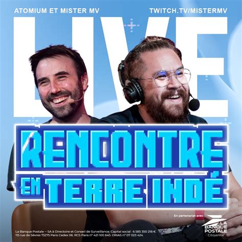 mistermv on Twitter LIVE RENCONTRE EN TERRE INDÉ ft At0mium