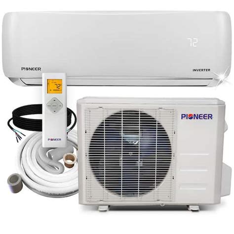 Pioneer 12 000 Btu 1 Ton 19 Seer Ductless Mini Split Air Conditioner