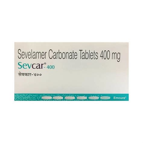 400mg Sevelamer Carbonate Tablet At Rs 135 Stripe Mira Road Thane