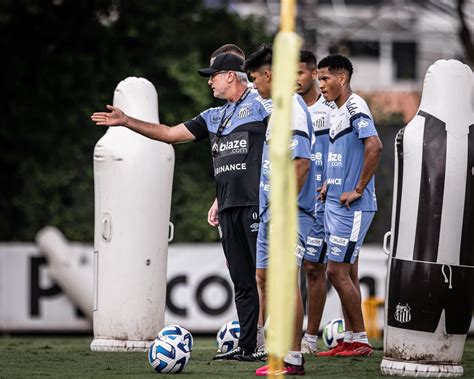 Novidades Santos Realiza Treino De Olho No Audax Italiano Veja A