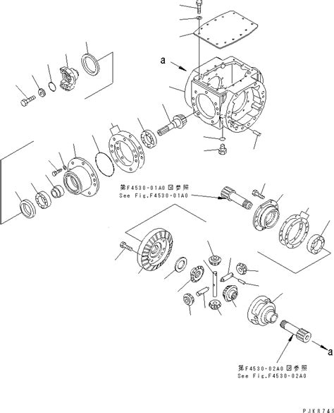 363 23 30000 KOMATSU REAR AXLE ASS Y Запчасти