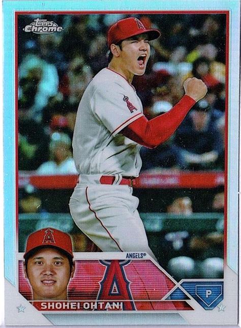 Shohei Ohtani Refractor 17 Prices 2023 Topps Chrome Baseball Cards