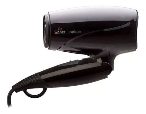 Secador de pelo GA MA Italy Eolic Mini negro 220V 240V Envío gratis