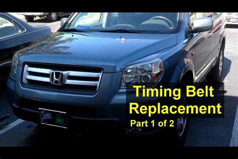 How Much Does A Honda Pilottiming Belt Replacement Cost Timi