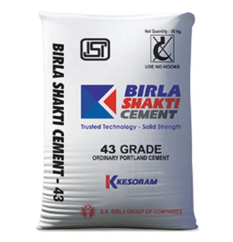 Birla Shakti Grade Opc Cement At Rs Bag Birla Shakti Cement In