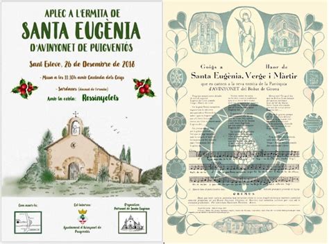 Amics dels Goigs A Santa Eugènia d Avinyonet de Puigventós van cantar