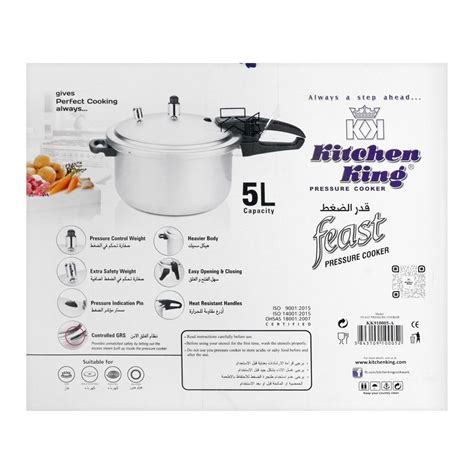 Buy Kitchen King A Feast Pressure Cooker 5 Liters Kk910005 Online At Best Price In Pakistan