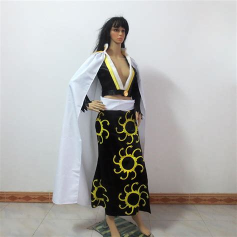 Japanese Anime One Piece Boa Hancock Cosplay Costume Halloween Dress Custom Made One Piece