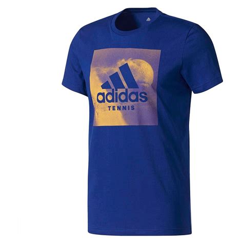 Adidas Category Tennis Short Sleeve T Shirt Blue Smashinn