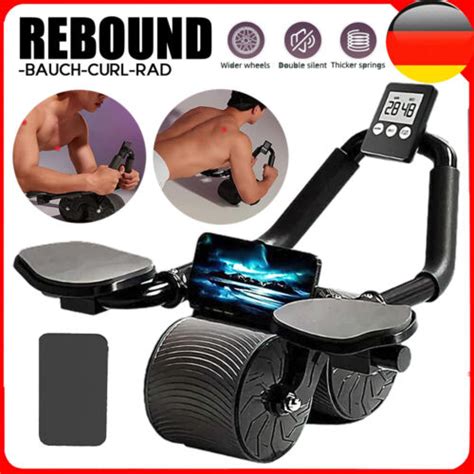 Bauchtrainer AB Roller Fitness Gerät Zuhause Bauchmuskeltrainer Sixpack