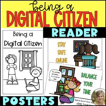 Digital Citizens Building Awareness with Kids: Posters Reader, Labeling Activity