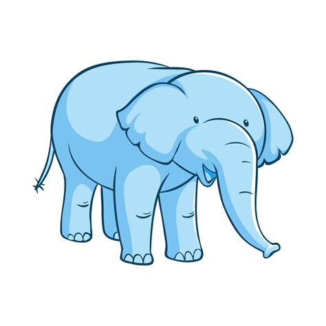 Free Blue elephant cartoon illustration 23353884 PNG with Transparent ...