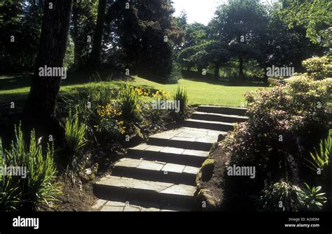 Steps In Botanic Gardens Belfast Northern Ireland United Kingdom Uk