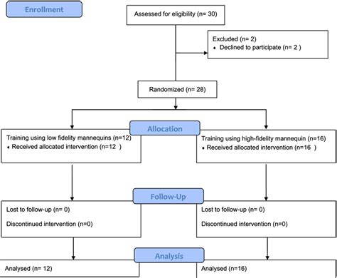 Consort Diagram For The Randomized Controlled Trial Rct Download