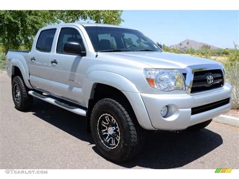 2008 Silver Streak Mica Toyota Tacoma V6 PreRunner TRD Double Cab