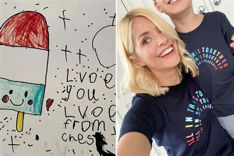 Holly Willoughby Shares Sweet Drawing From Son Chester 6 As She