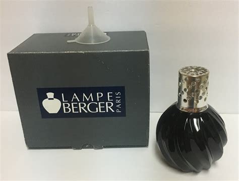 Lampe Berger Catalytic Fragrance Burner Black Swirl Home Fragrances