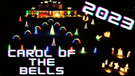 Carol Of The Bells Christmas Light Show 2023 YouTube