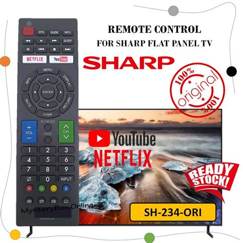 Sharp Original Sharp Smart Tv Flat Panel Led Lcd Tv Remote Control