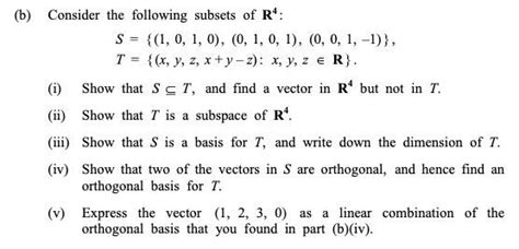 Solved B Consider The Following Subsets Of R Chegg