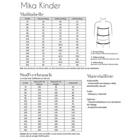 Bistoffe At Schnittmuster Fadenk Fer Mantel Mika Kinder