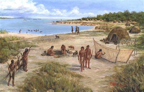 Karankawa Indians Of The Texas Coast Houston Maritime Education