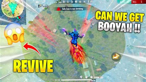 Revive In Last Zone Can We Get Booyah Garena Free Fire Duo Vs Squad