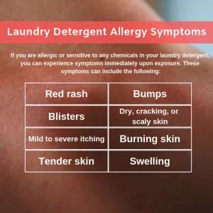 Laundry Detergent Allergy Signs and Symptoms | Enviroklenz