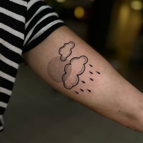 Dreamy Cloud Tattoo Ideas For Female